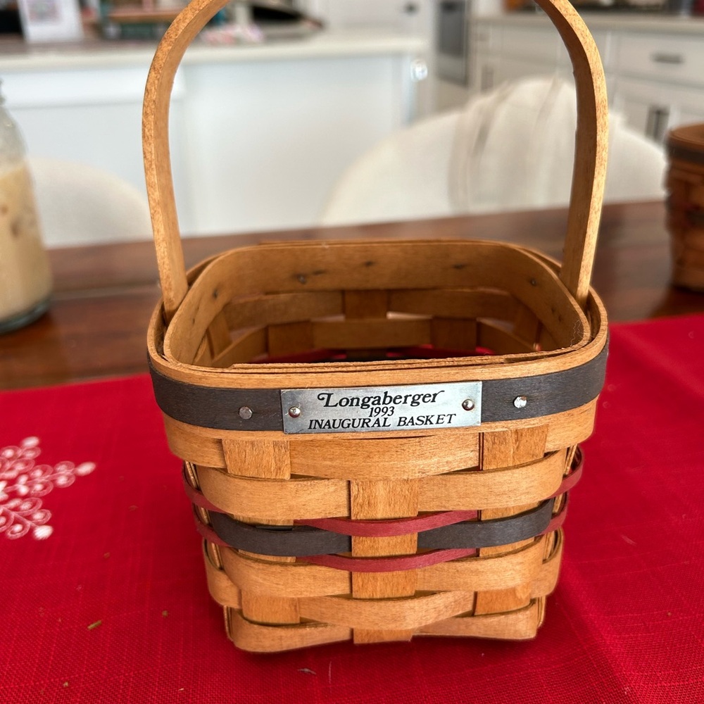 Longaberger 1993 Inaugural Basket
